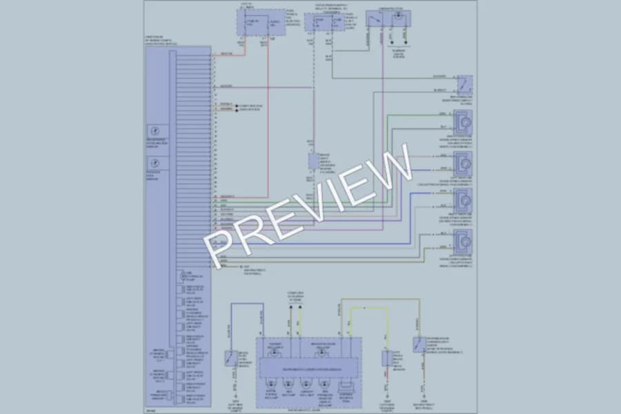 2013 Volkswagen Eos Anti Lock Brakes wiring diagram preview