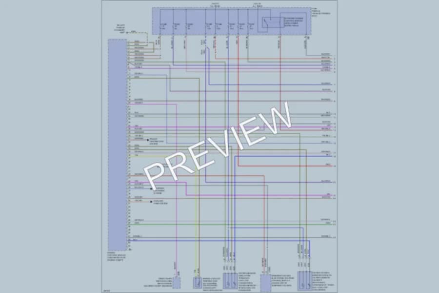 2013 Volkswagen Eos Engine Performance wiring diagram preview