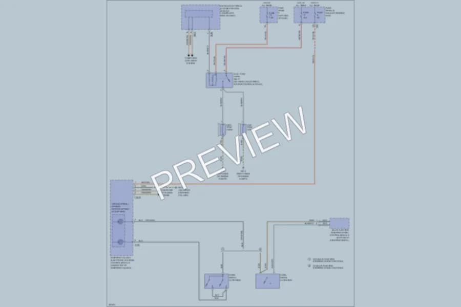 2013 Volkswagen Eos Horn wiring diagram preview