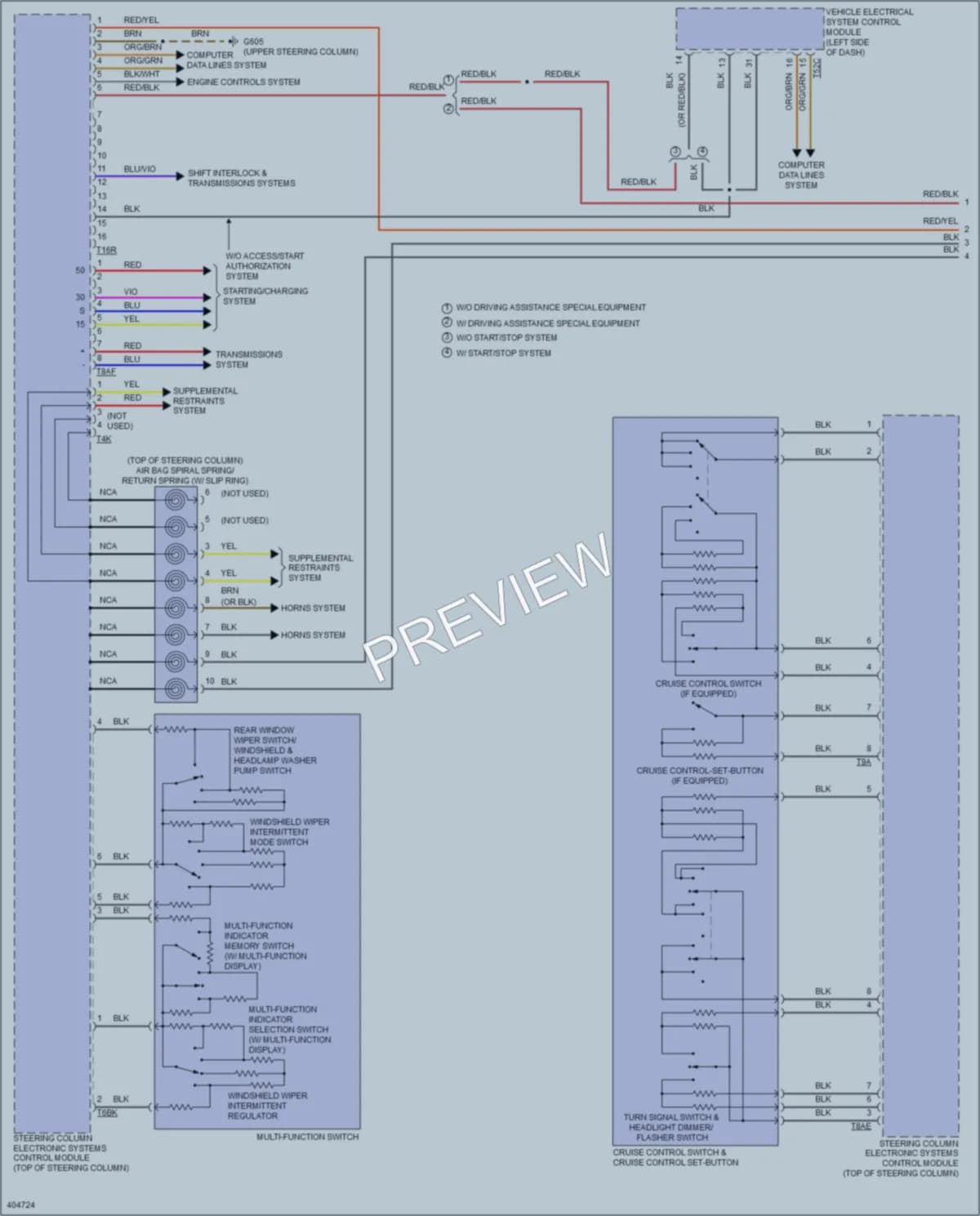 2013 Volkswagen GolfR Body Control Modules wiring diagram preview