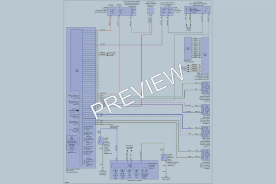 2013 Volkswagen Passat Anti Lock Brakes wiring diagram preview