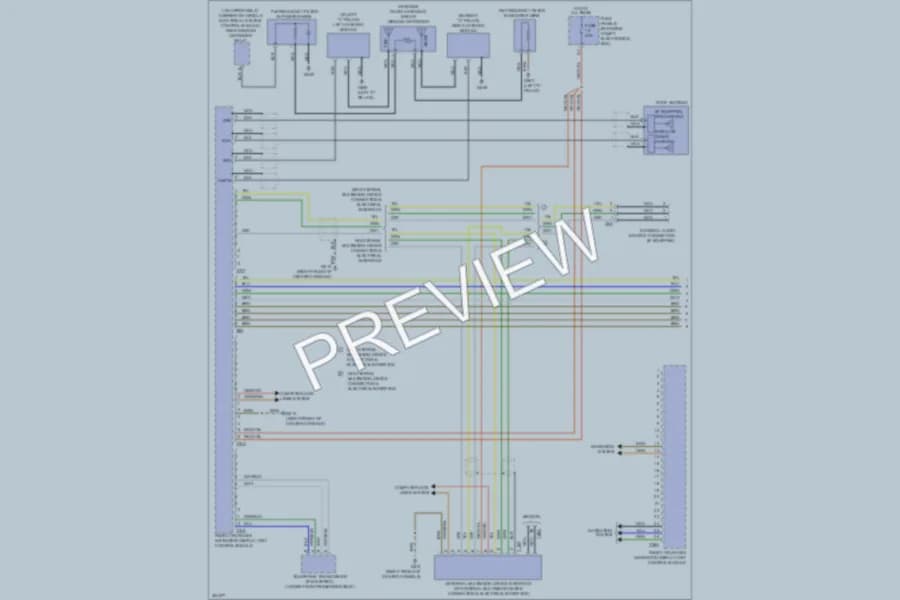 2013 Volkswagen Passat Radio wiring diagram preview