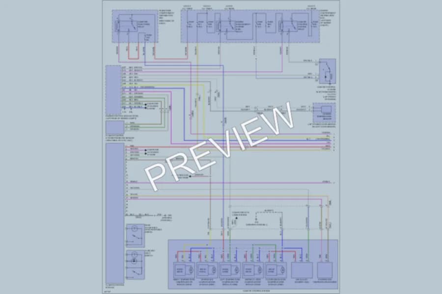 2013 Volvo S60 Air Conditioning wiring diagram preview