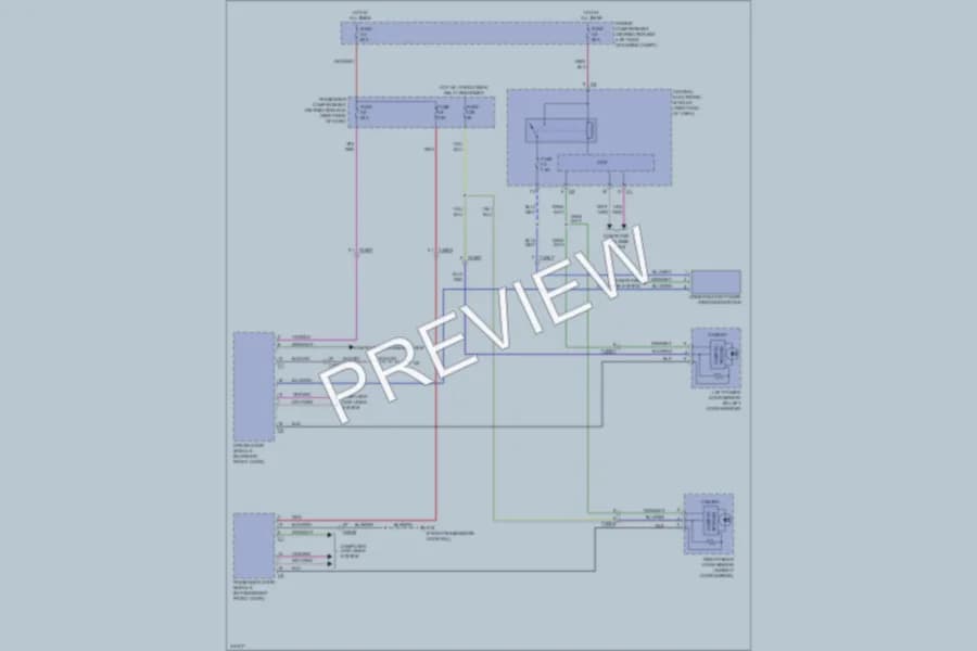 2013 Volvo S60 Navigation wiring diagram preview