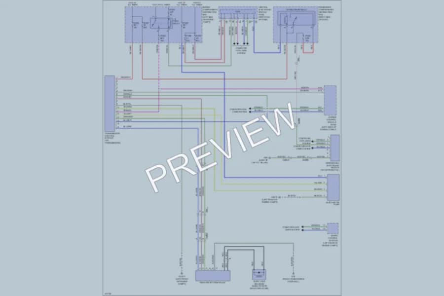 2013 Volvo S60 Transmission wiring diagram preview