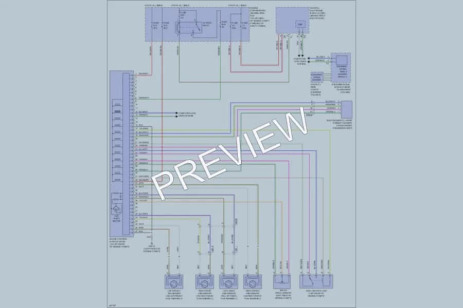2013 Volvo S80 Anti Lock Brakes wiring diagram preview