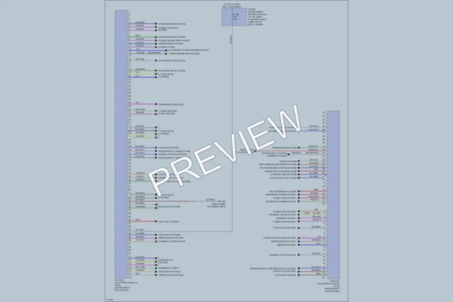 2013 Volvo S80 Body Control Modules wiring diagram preview