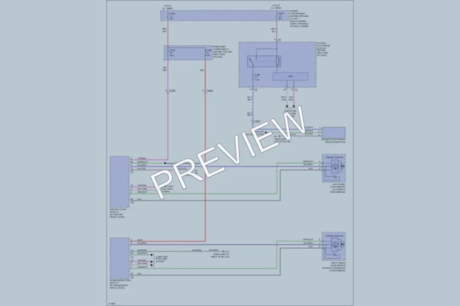 2013 Volvo S80 Navigation wiring diagram preview
