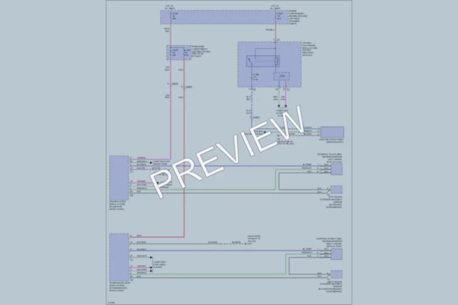 2013 Volvo XC60 Navigation wiring diagram preview
