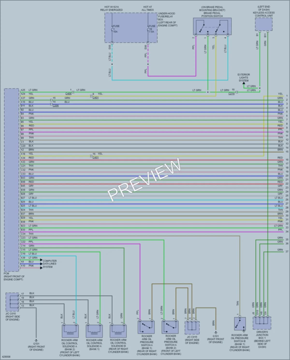 2014 Acura RLX Transmission wiring diagram preview