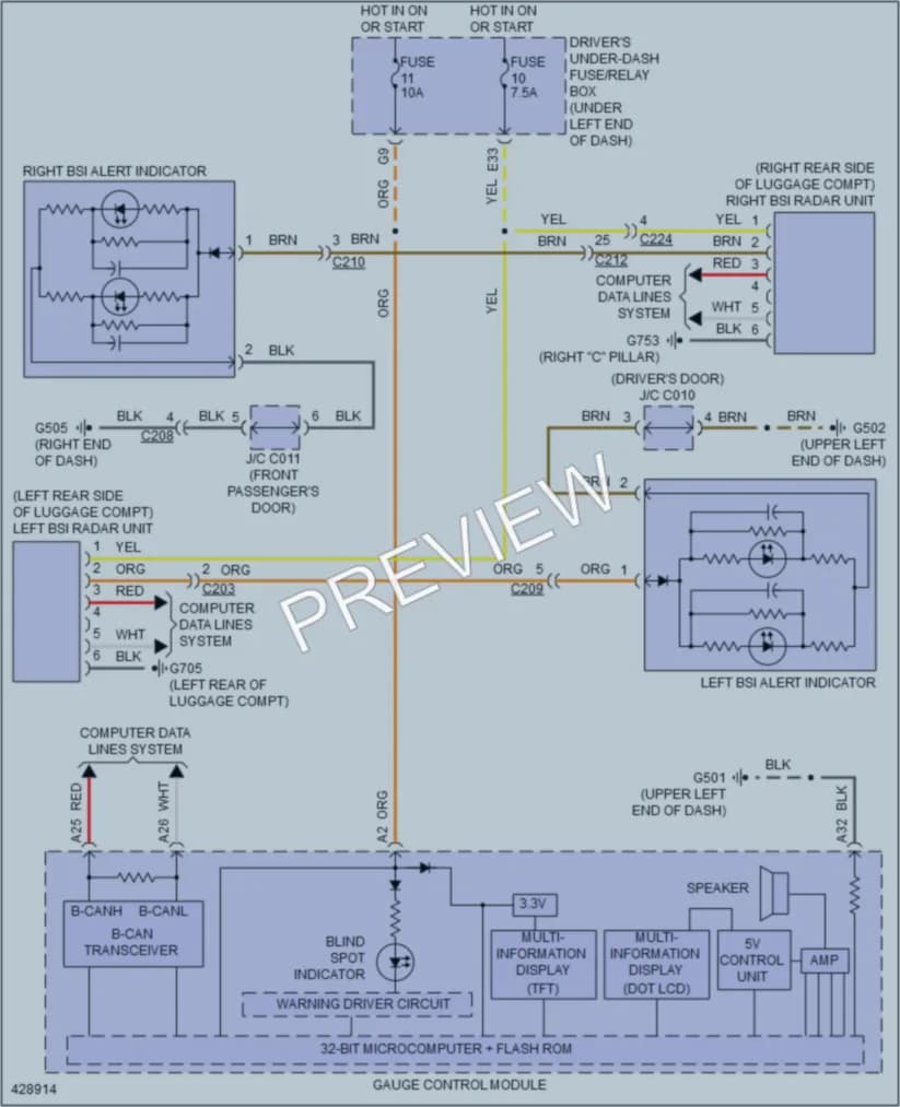 2014 Acura RLXSportHybrid Navigation wiring diagram preview