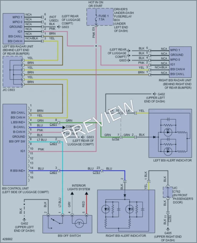 2014 Acura TL Navigation wiring diagram preview