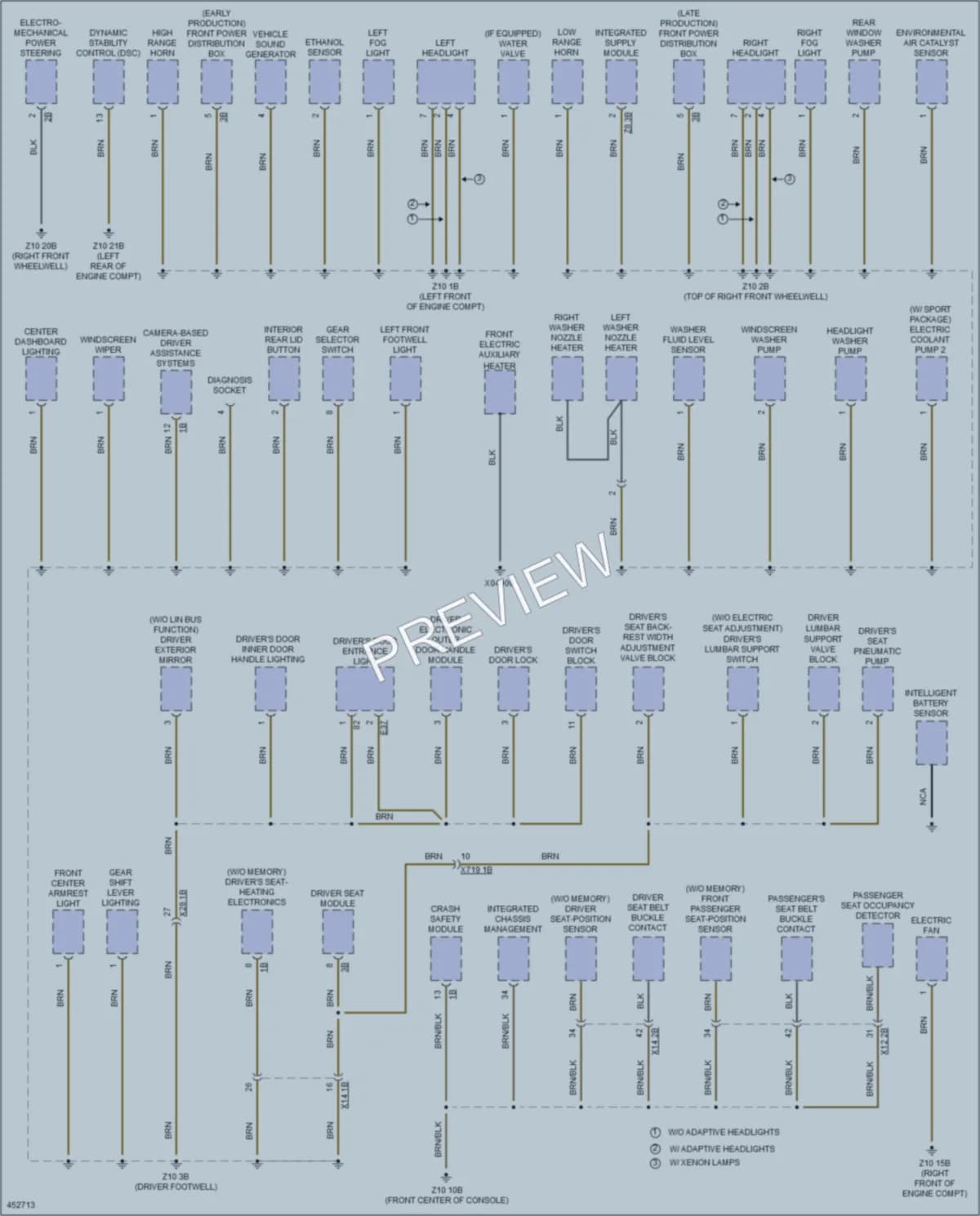 2014 BMW 228i Ground Distribution wiring diagram preview