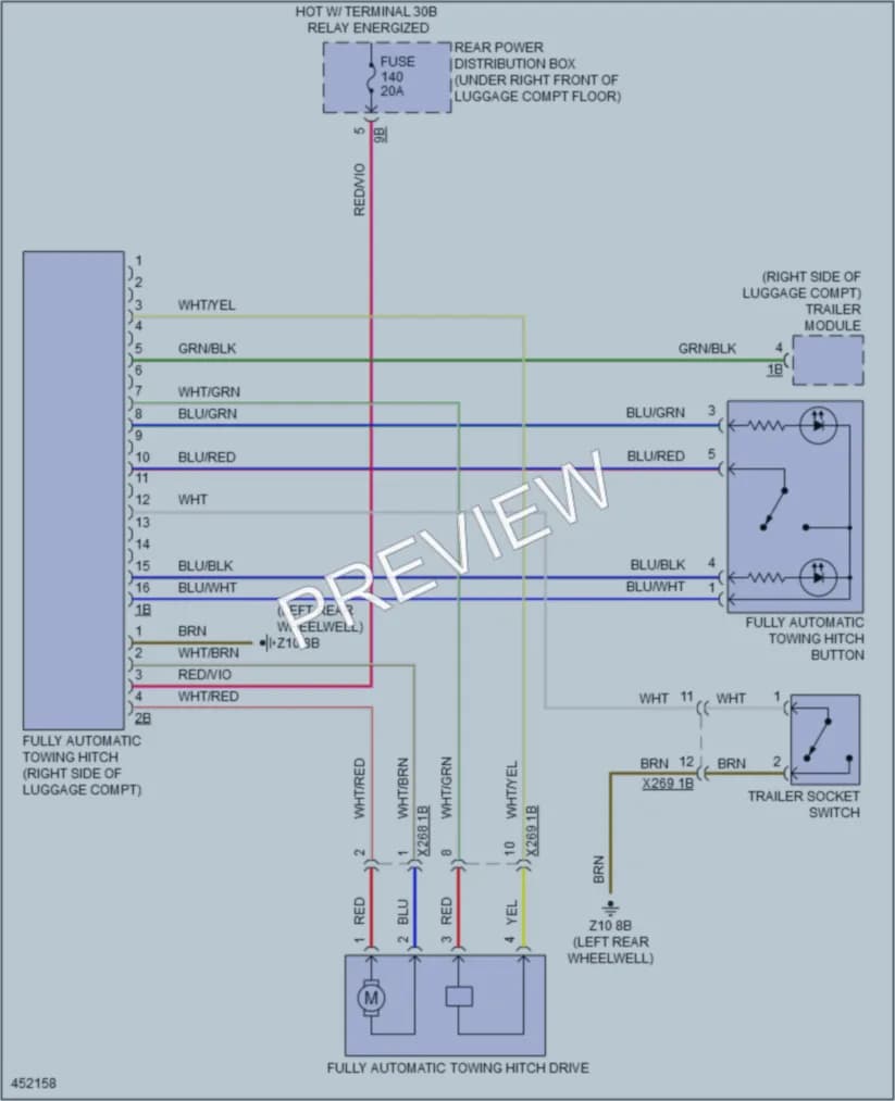2014 BMW 435i Active Bodyworks wiring diagram preview