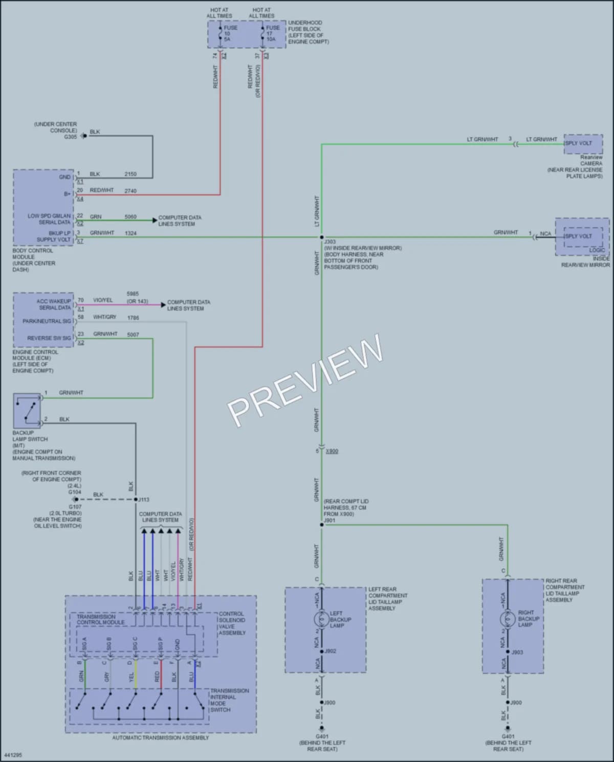 2014 Buick Verano Exterior Lights wiring diagram preview