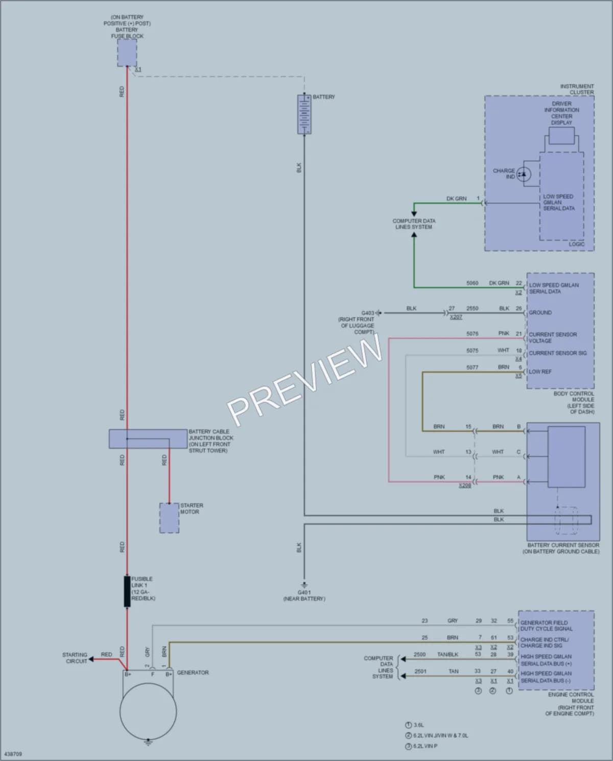2014 Chevrolet Camaro Starting Charging wiring diagram preview