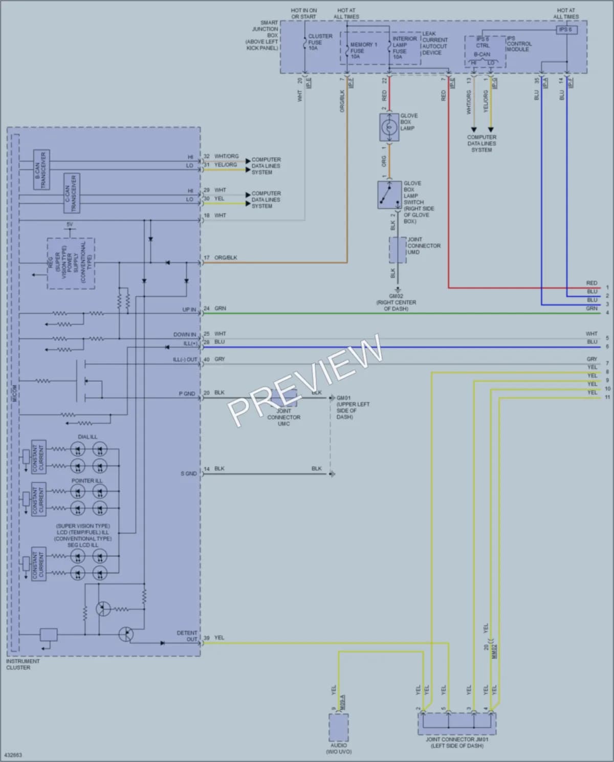2014 Kia Optima Interior Lights wiring diagram preview