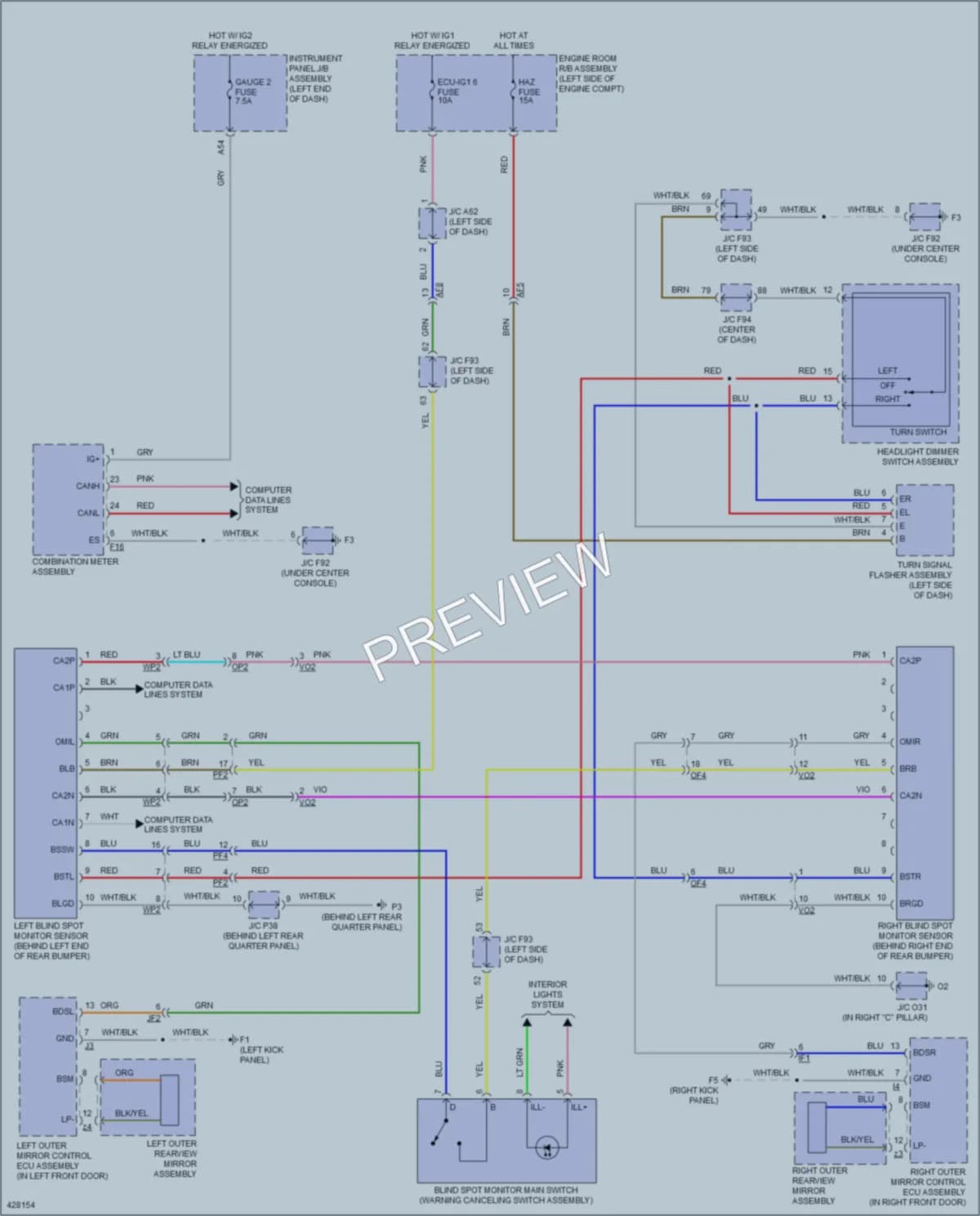 2014 Lexus RX350 Navigation wiring diagram preview