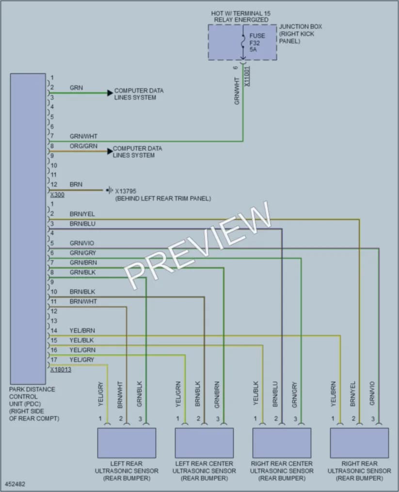2014 MINI CooperCountryman Navigation wiring diagram preview
