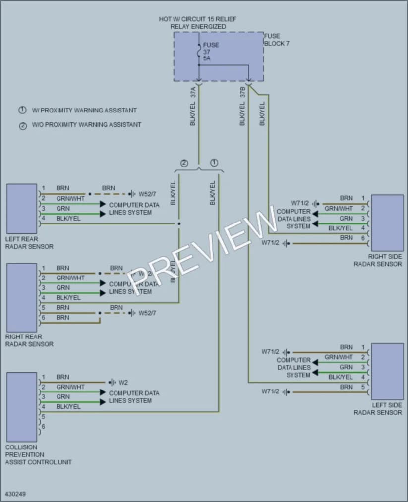 2014 MercedesBenz 3500Sprinter Navigation wiring diagram preview