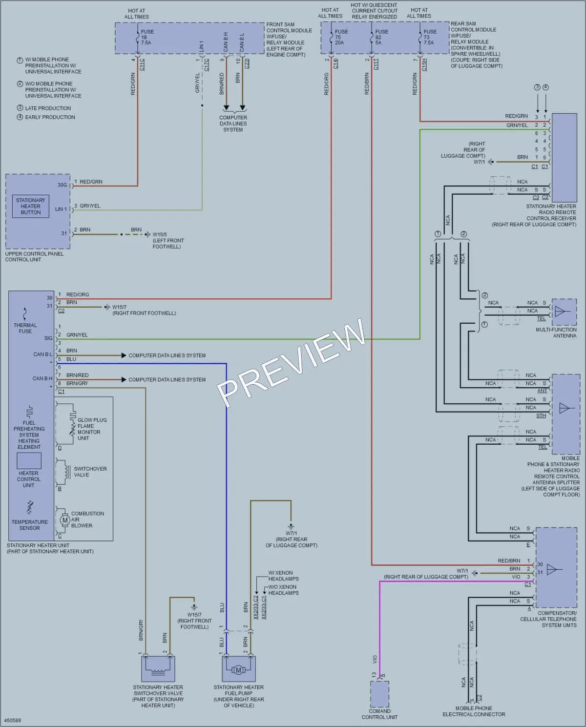 2014 MercedesBenz E350 Engine Accessories wiring diagram preview