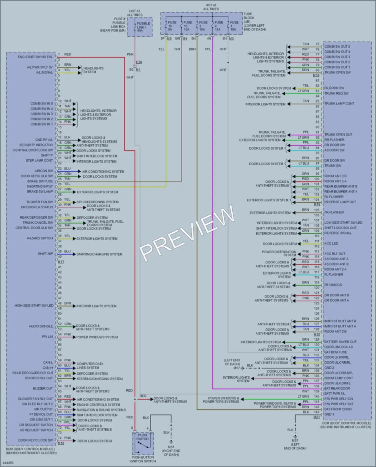 2014 Nissan Altima Body Control Modules wiring diagram preview