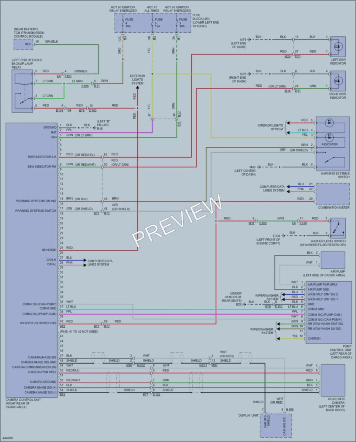 2014 Nissan Murano Navigation wiring diagram preview