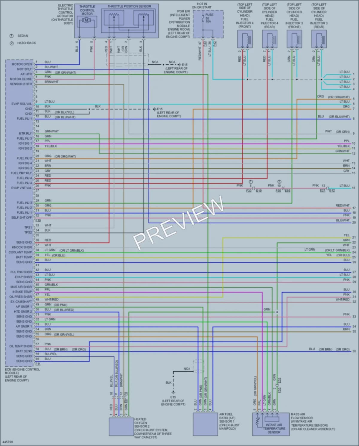 2014 Nissan Versa Engine Performance wiring diagram preview