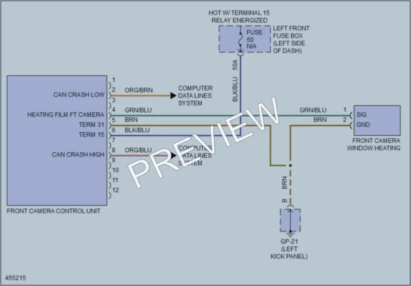 2014 Porsche Cayenne Navigation wiring diagram preview