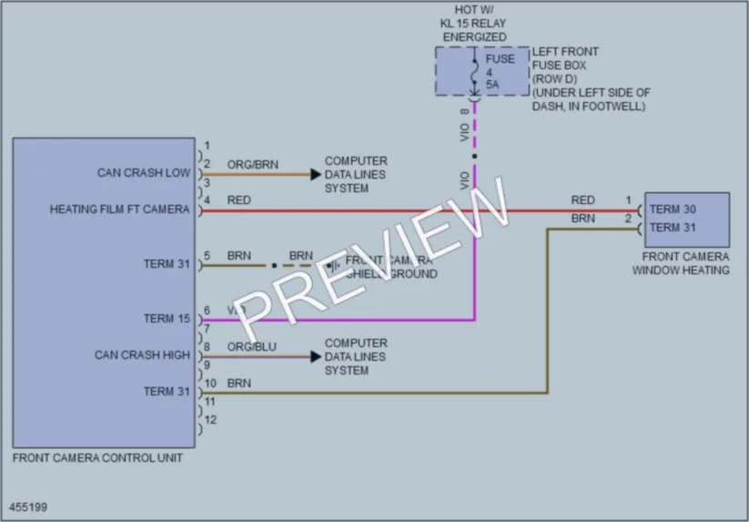 2014 Porsche Cayman Navigation wiring diagram preview