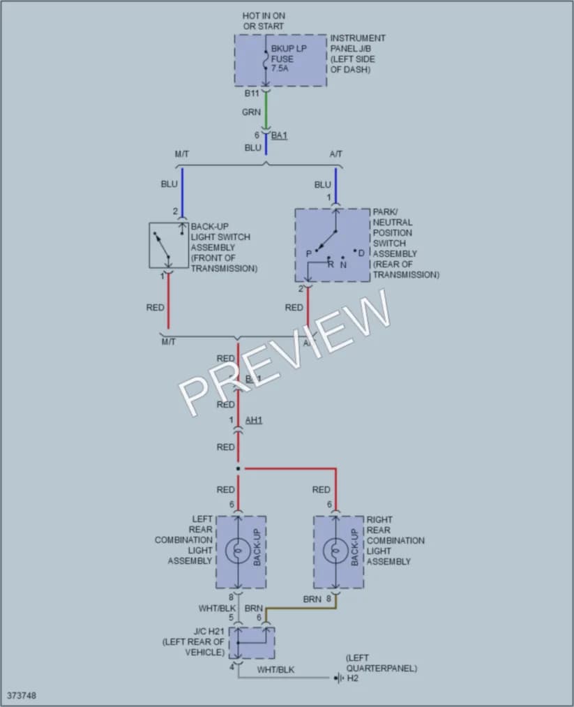 2014 Scion tC Exterior Lights wiring diagram preview