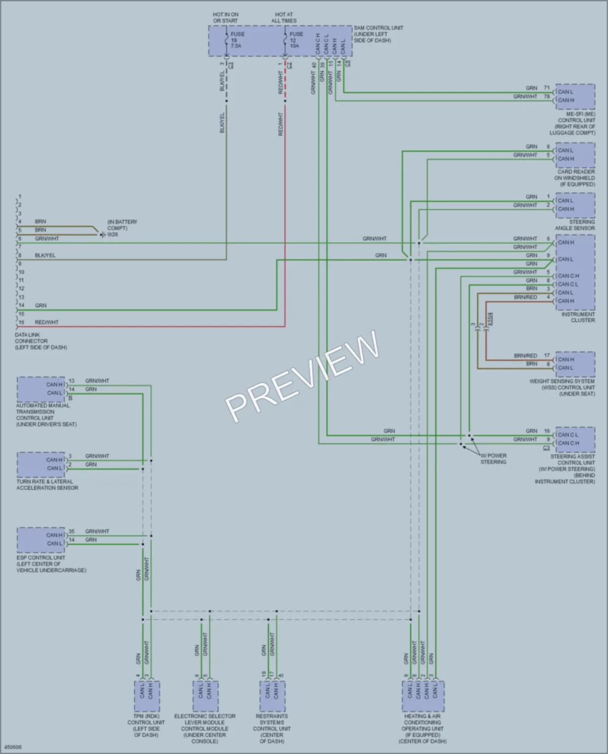 2014 Smart fortwoelectric Computer Data Lines wiring diagram preview