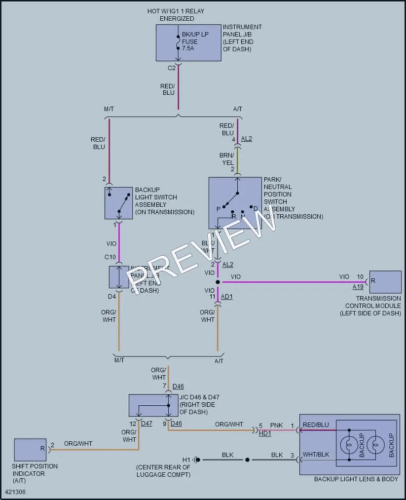 2014 Subaru BRZ Exterior Lights wiring diagram preview