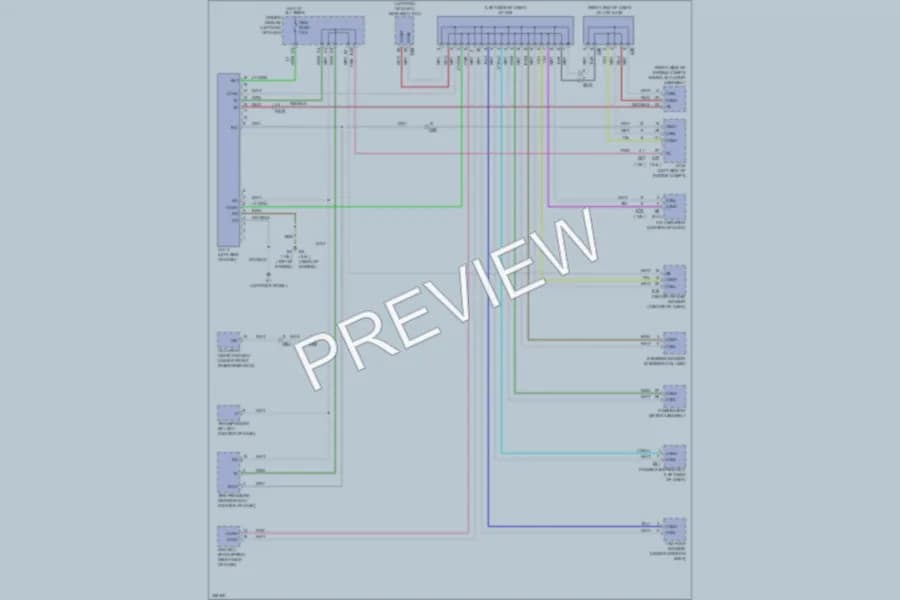2014 Toyota Matrix Computer Data Lines wiring diagram preview