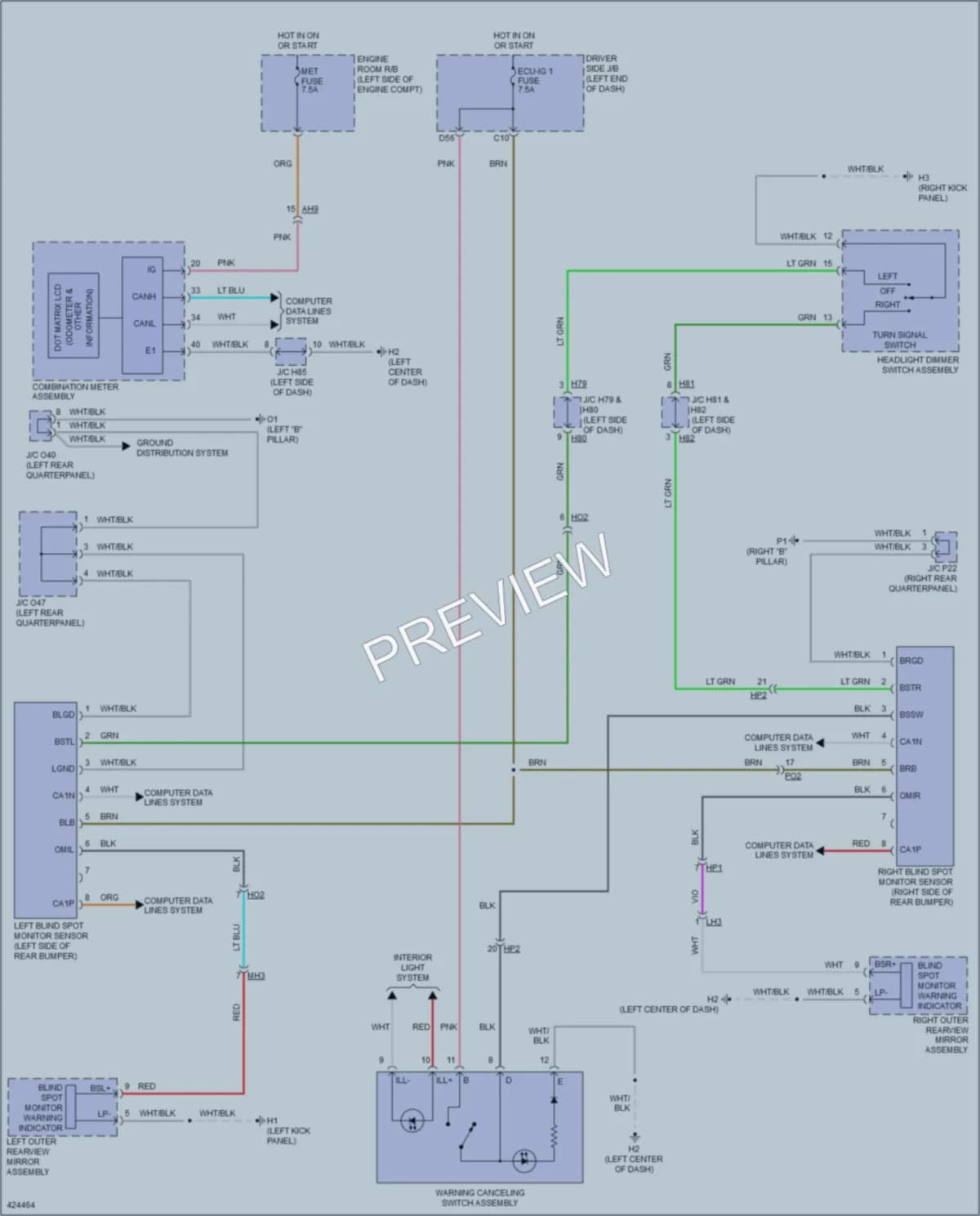 2014 Toyota Sequoia Navigation wiring diagram preview