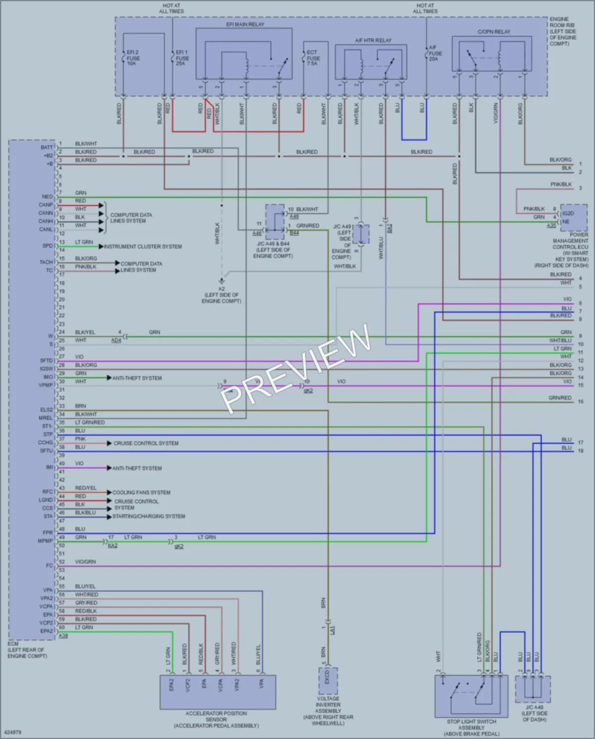 2014 Toyota Sienna Engine Performance wiring diagram preview