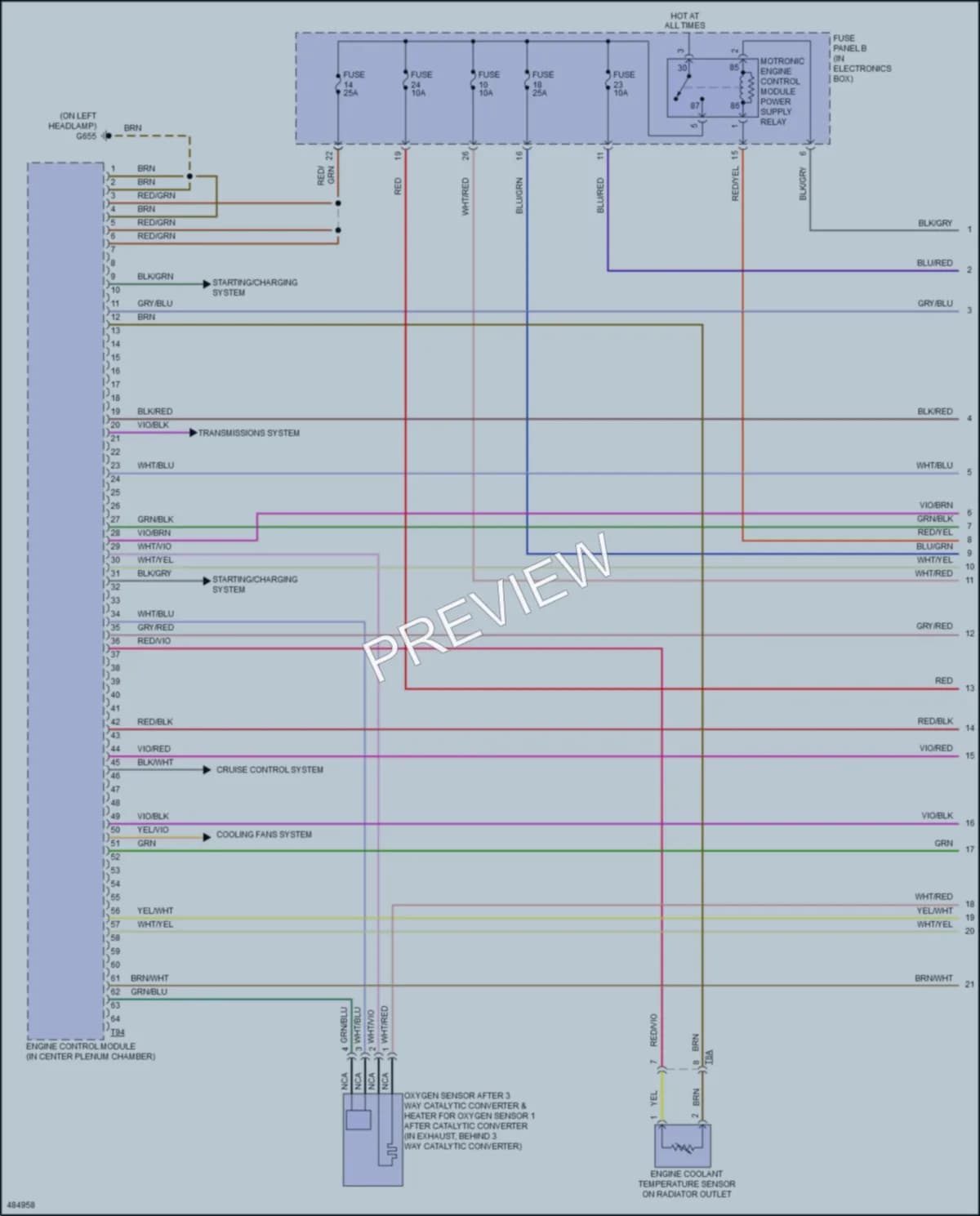 2015 Audi Q3 Engine Performance wiring diagram preview