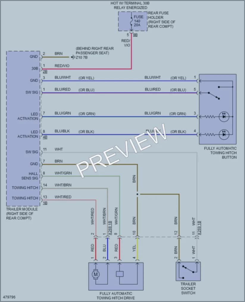 2015 BMW 328i Active Bodyworks wiring diagram preview