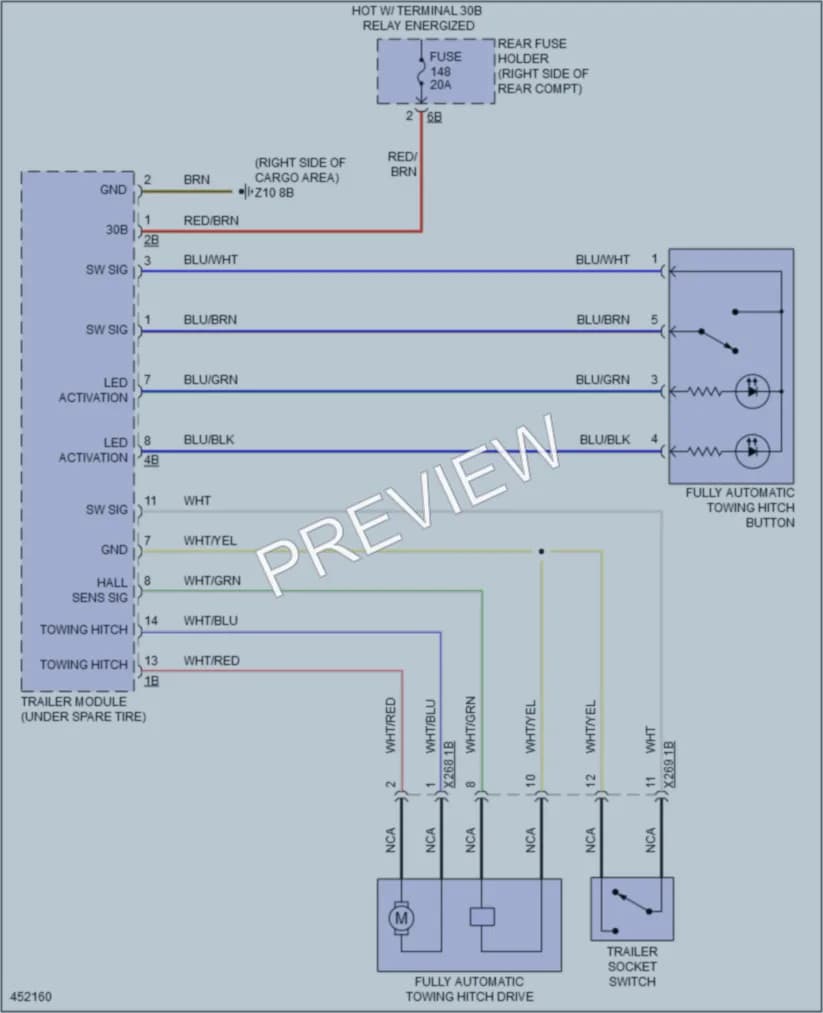 2015 BMW 550i Active Bodyworks wiring diagram preview