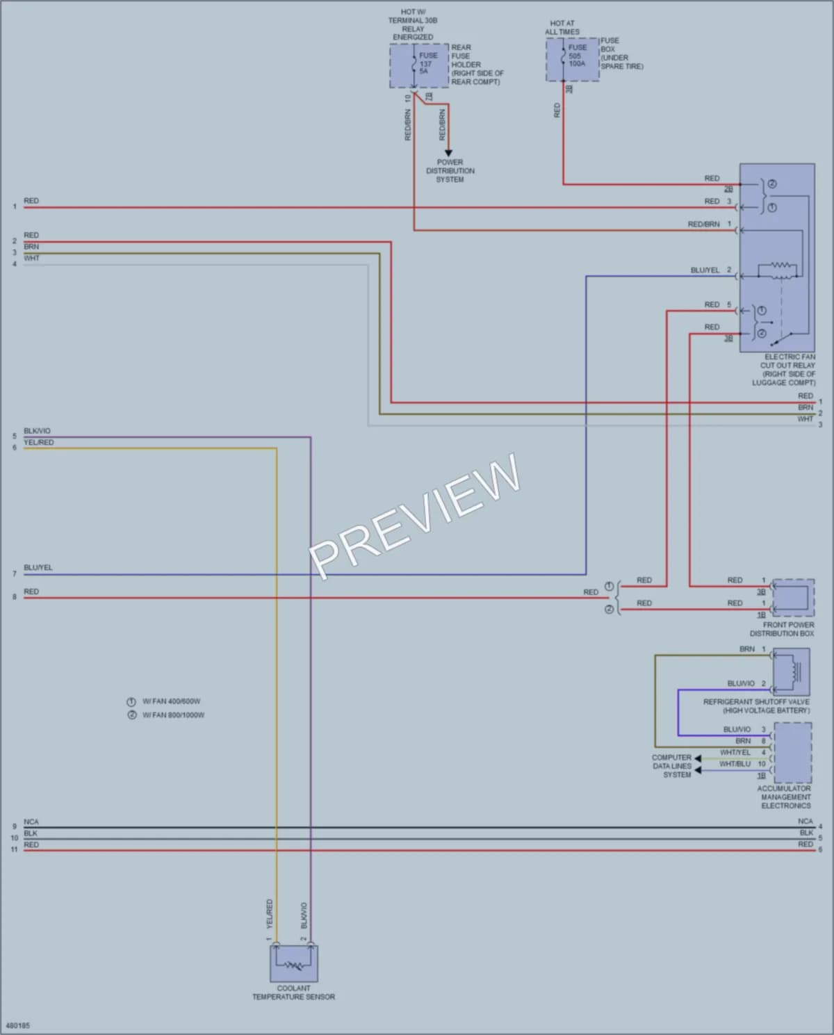 2015 BMW ActiveHybrid5 Air Conditioning wiring diagram preview