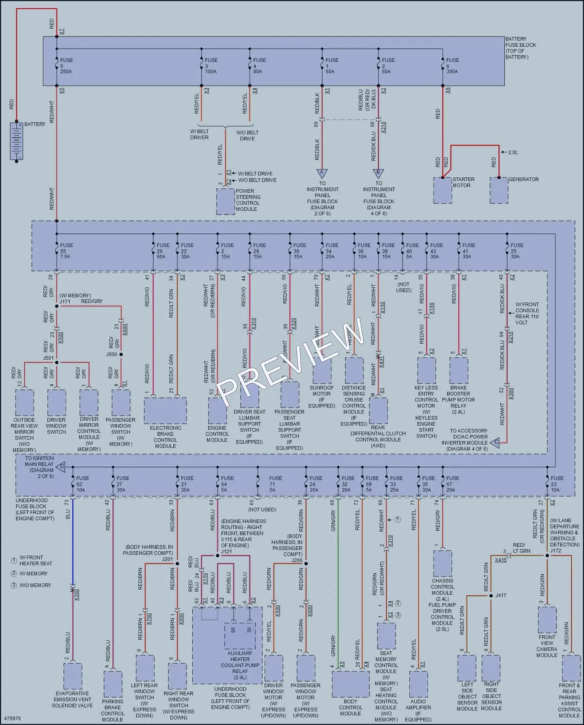2015 Buick Regal Power Distribution wiring diagram preview