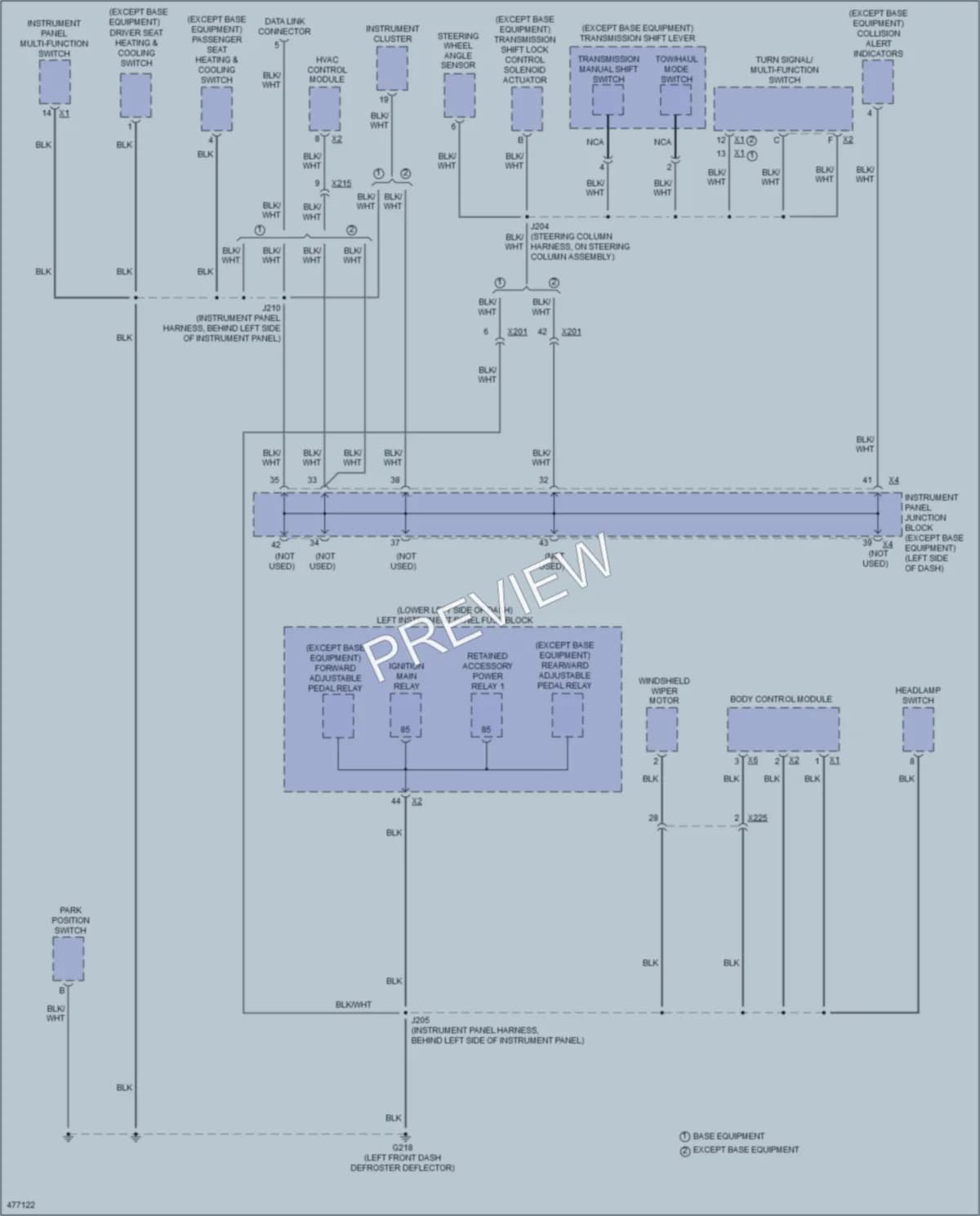 2015 Chevrolet 3500HDSilverado Ground Distribution wiring diagram preview