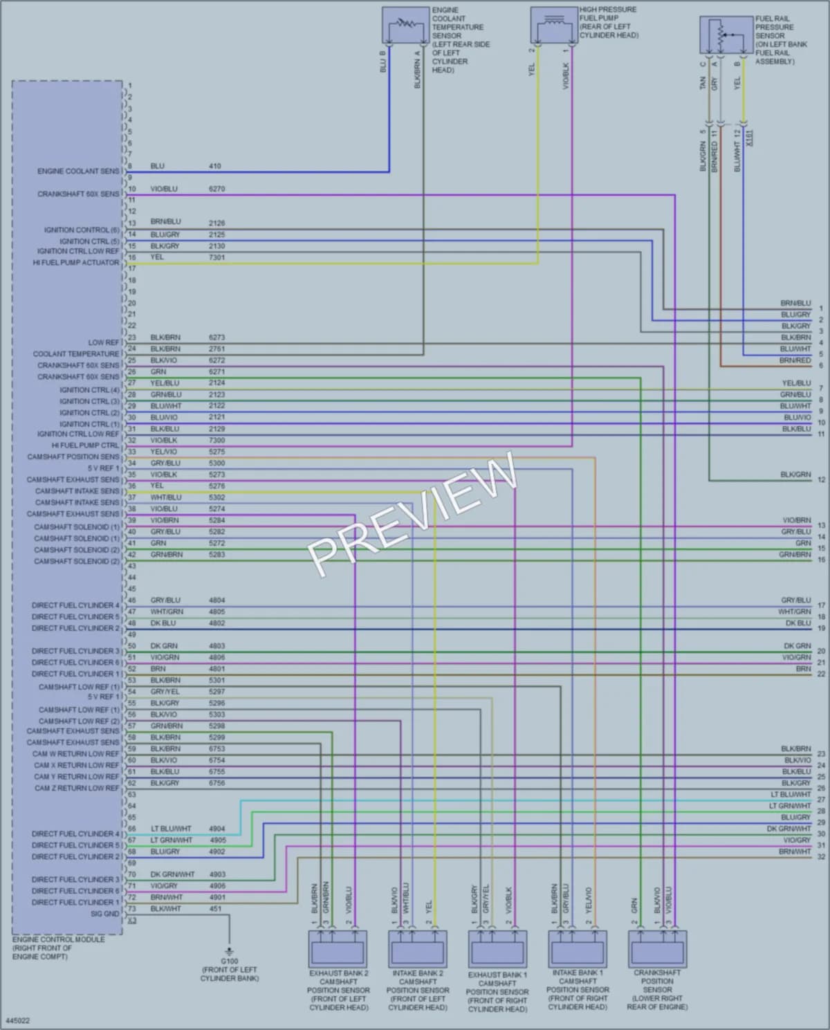 2015 Chevrolet CapricePPV Engine Performance wiring diagram preview