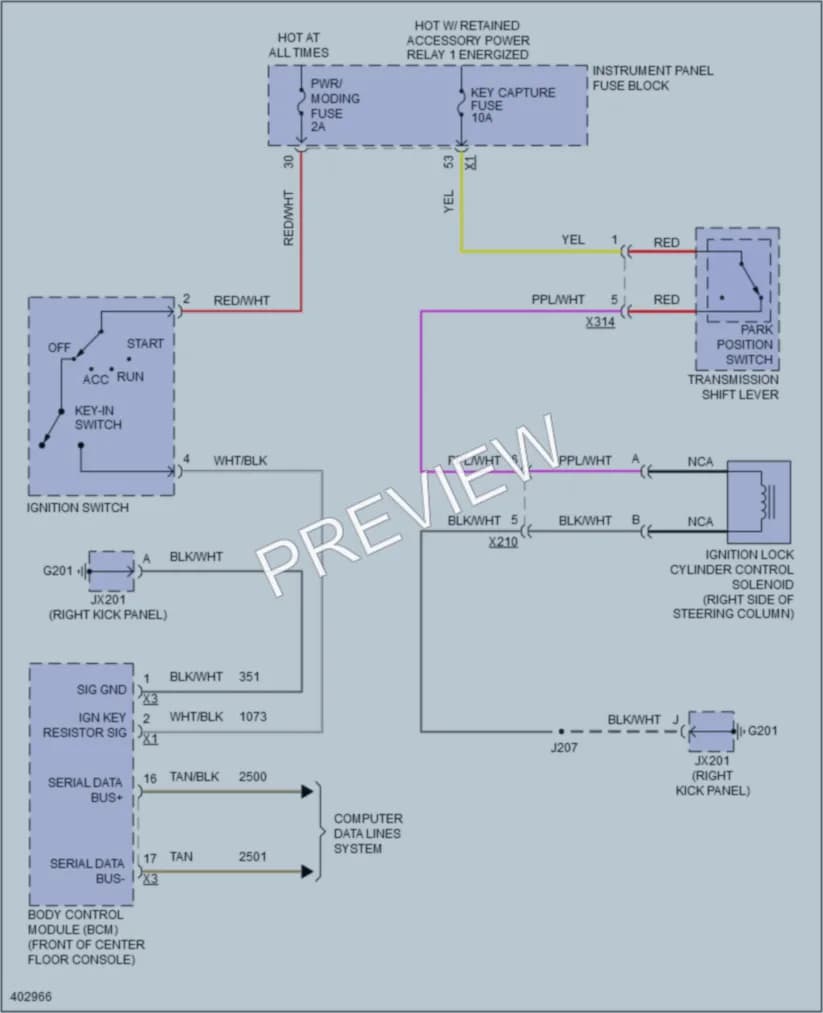 2015 Chevrolet CaptivaSport Shift Interlock wiring diagram preview