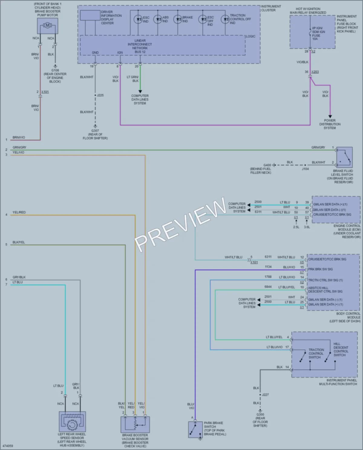 2015 Chevrolet Colorado Anti Lock Brakes wiring diagram preview