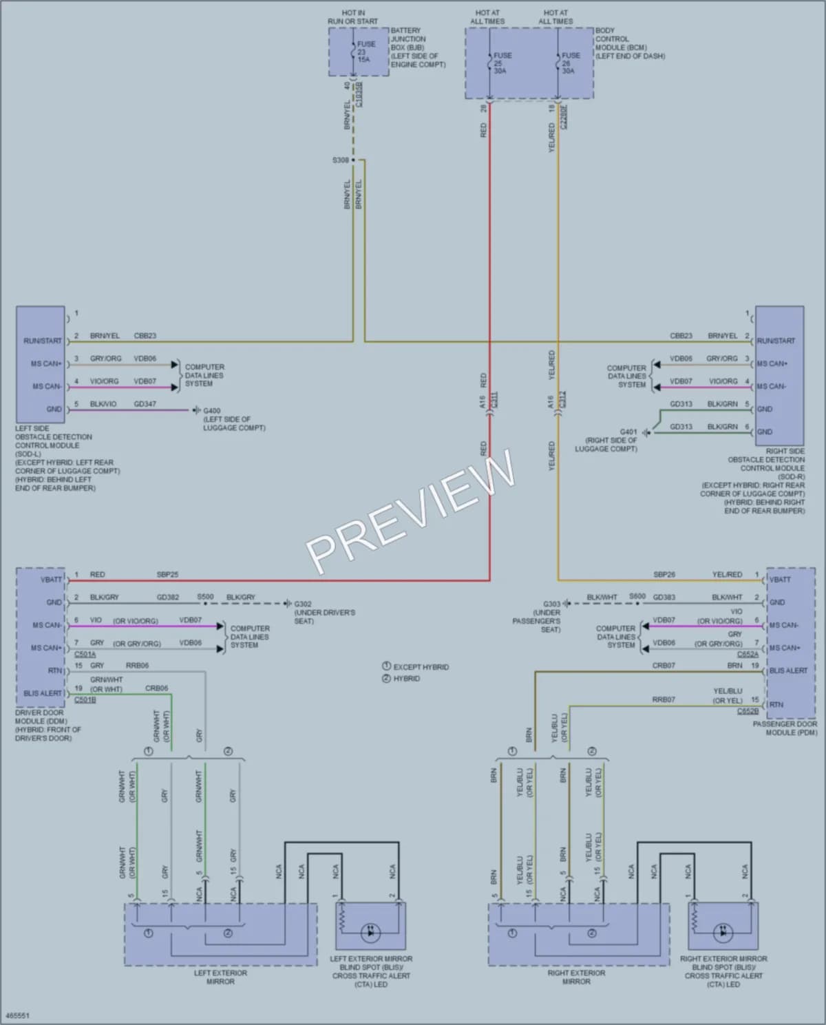 2015 Ford Fusion Navigation wiring diagram preview