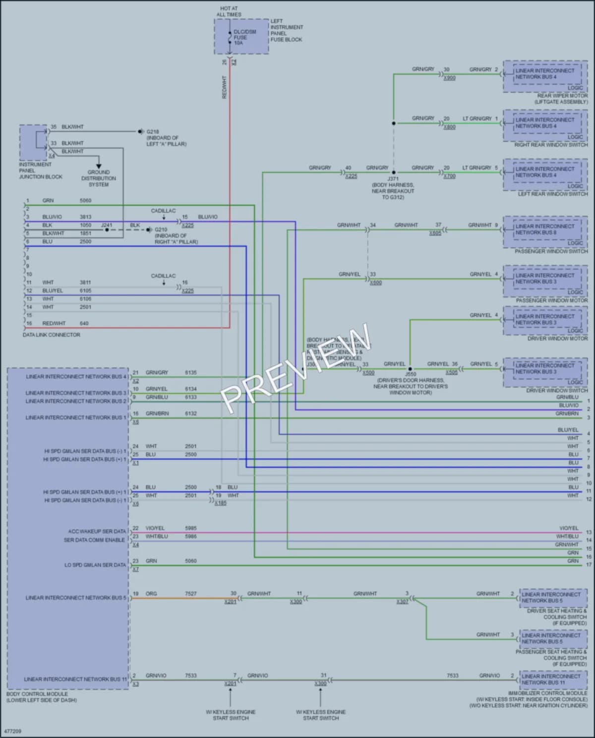 2015 GMC YukonXLDenali Computer Data Lines wiring diagram preview