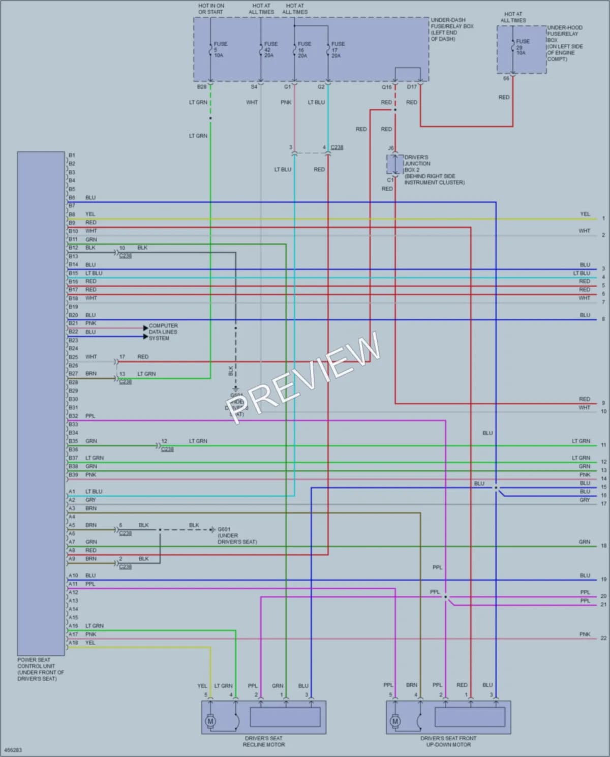 2015 Honda CRV Memory Systems wiring diagram preview