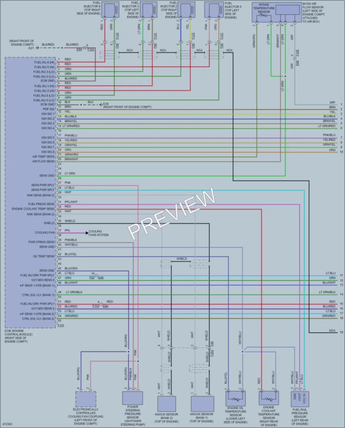 2015 Infiniti QX80 Engine Performance wiring diagram preview