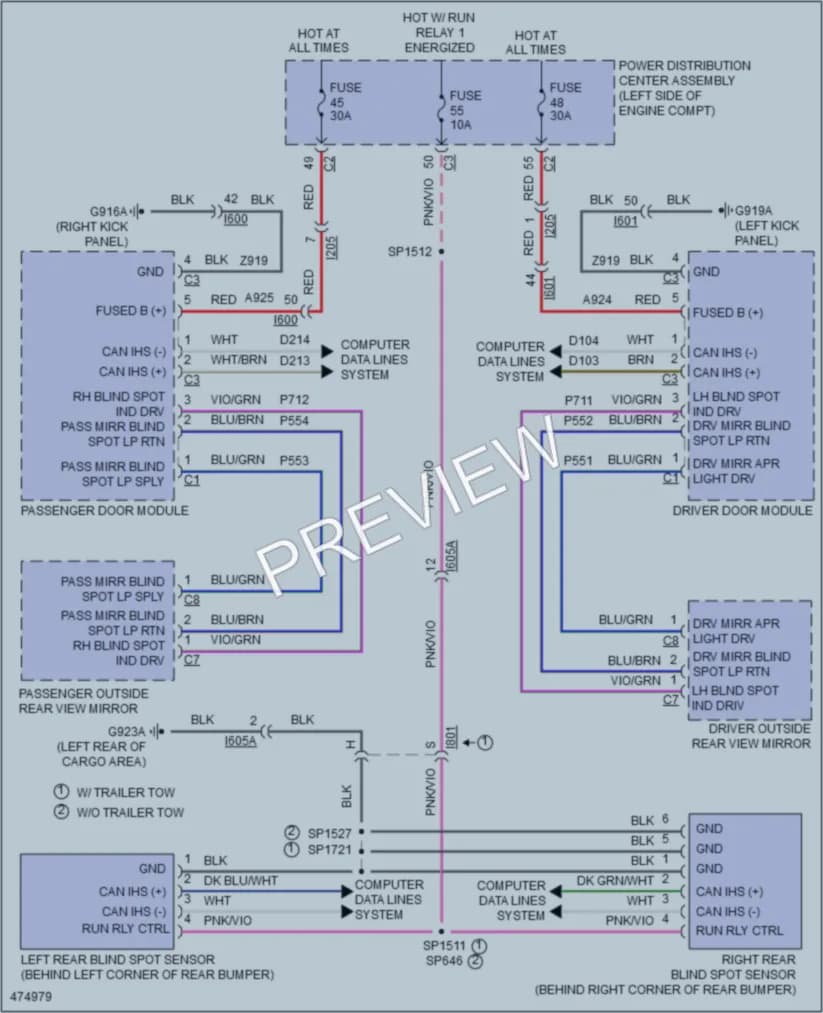 2015 Jeep Cherokee Navigation wiring diagram preview